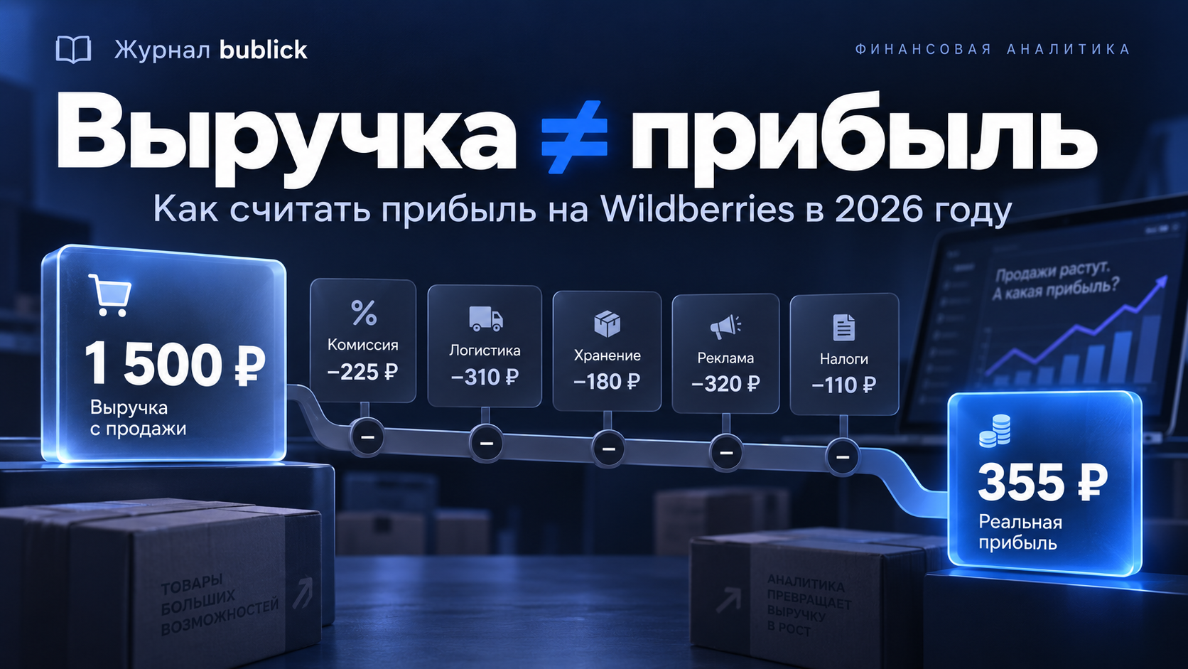 Расчёт прибыли продавца Wildberries