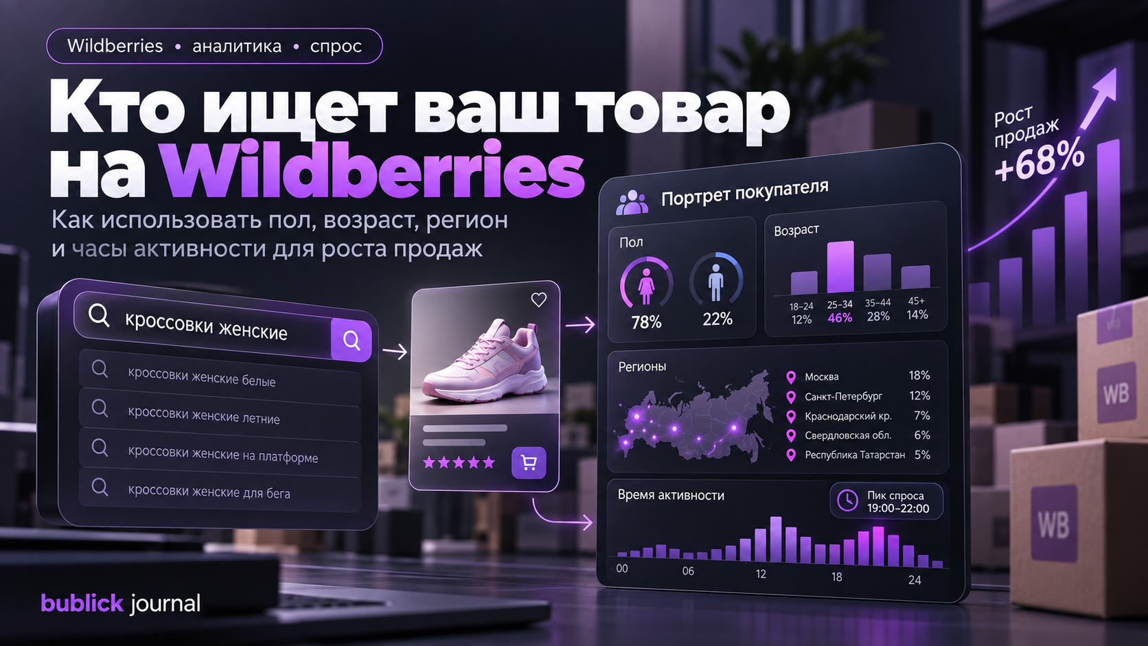 Аудитория поисковых запросов Wildberries: кто ищет товар и как использовать эти данные