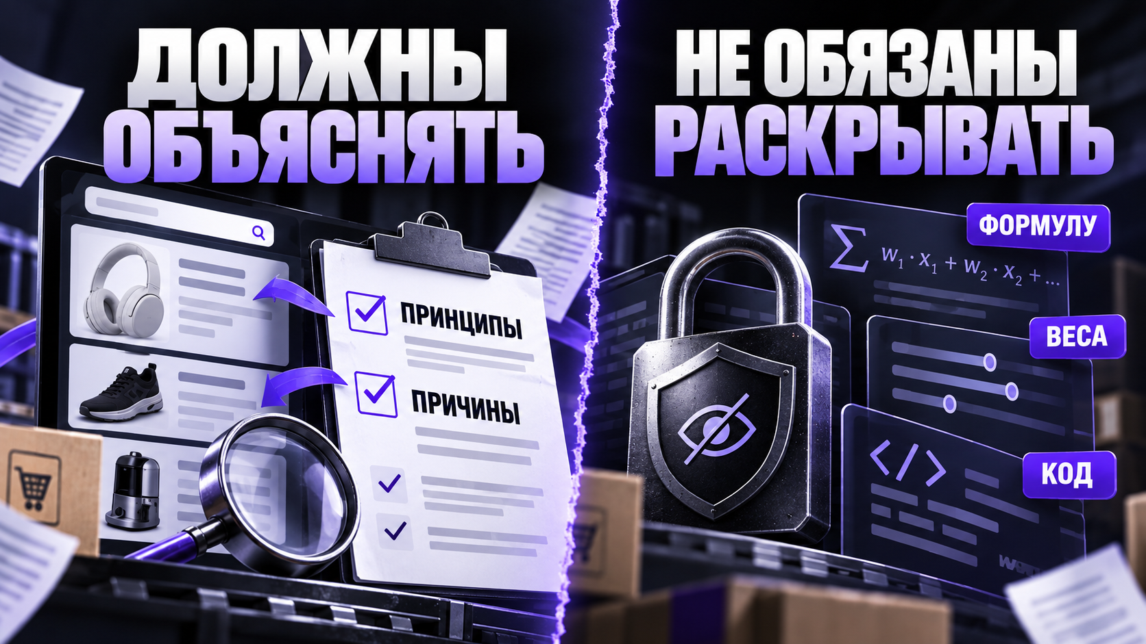Что закон требует раскрывать о ранжировании маркетплейсов и что останется внутри алгоритма