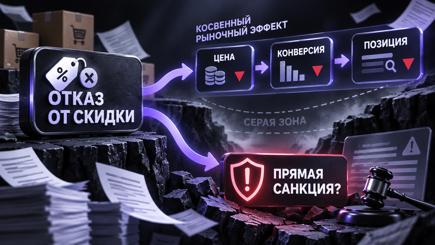 Почему падение позиции после отказа от скидки не всегда означает прямую санкцию маркетплейса
